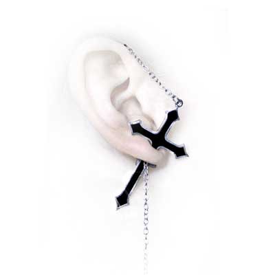Alchemy - IMPALARE CROSS Faux civière - Couleur argent/Noir